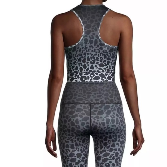 Max Studio Performance Animal Print Sport bra sz L - Picture 2 of 6